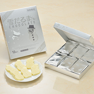 石屋製菓 雪だるまくんチョコレート ホワイト